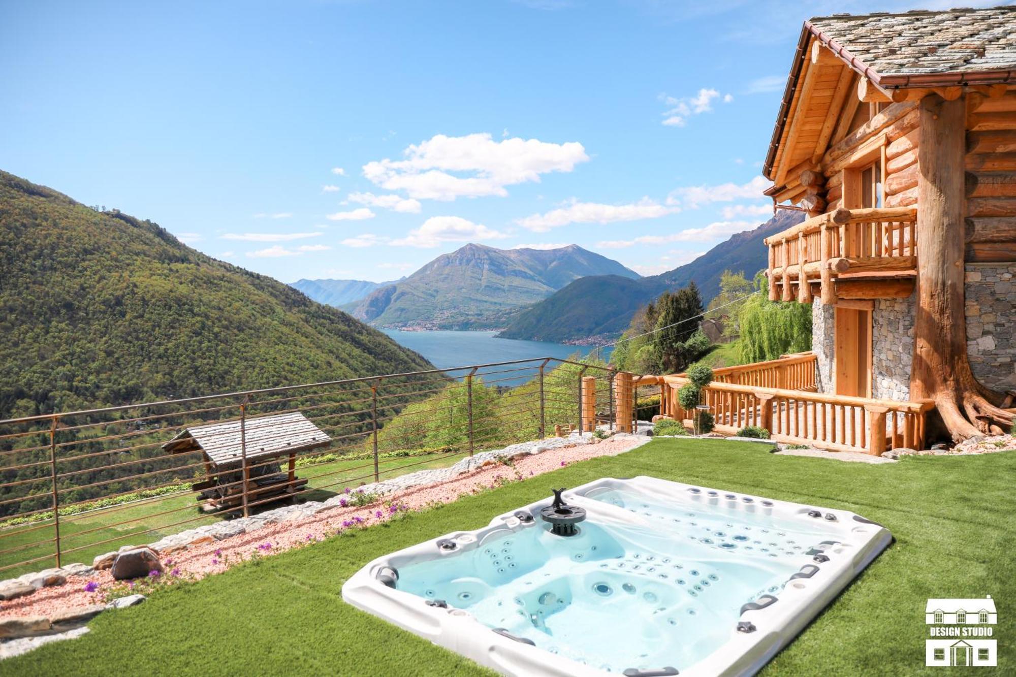 Chalet Antico Legno By Design Studio Sueglio Exterior photo