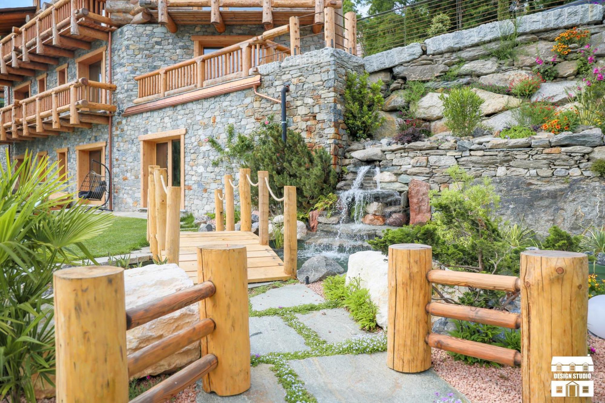 Chalet Antico Legno By Design Studio Sueglio Exterior photo