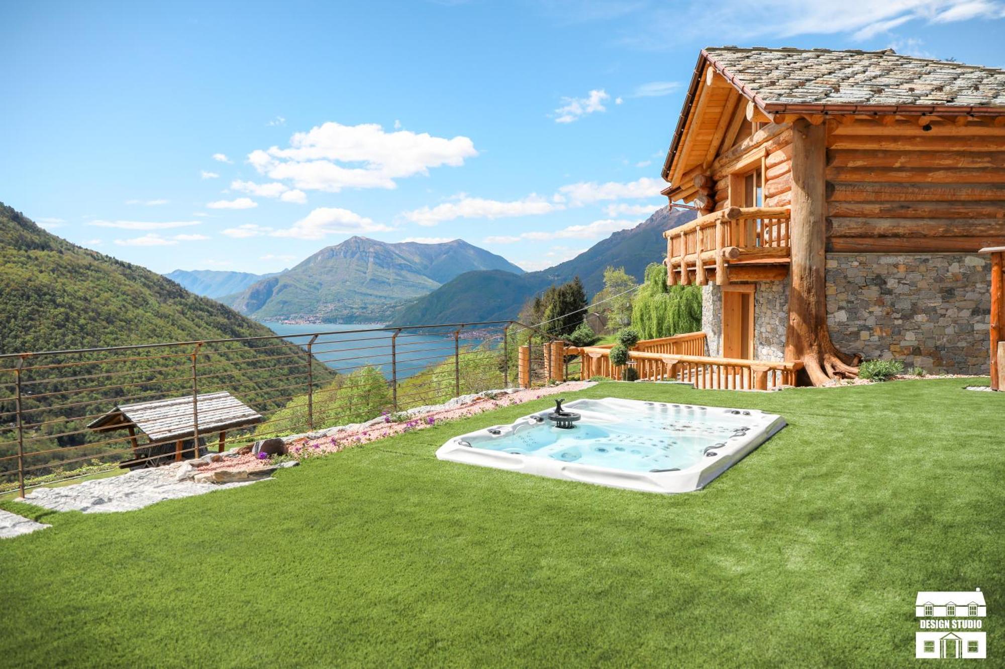 Chalet Antico Legno By Design Studio Sueglio Exterior photo
